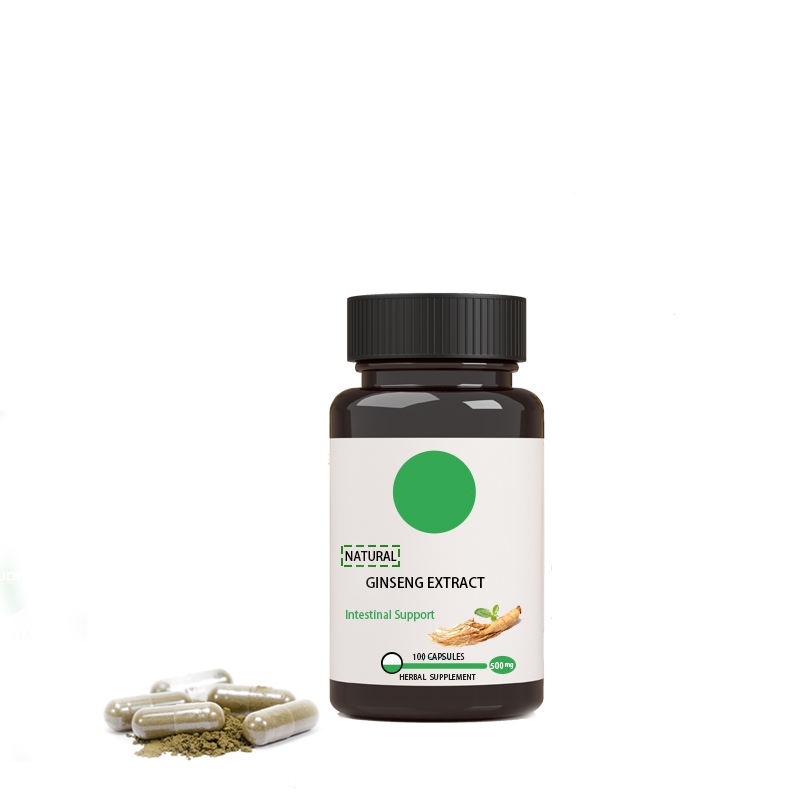 High Quality Ginseng Root Extract 80% Ginsenoside Customized Capsule with Private Label